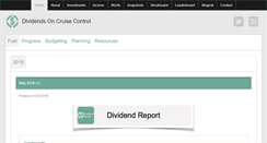 Desktop Screenshot of dividenddriven.com